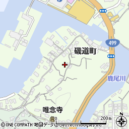 長崎県長崎市磯道町871周辺の地図