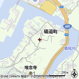 長崎県長崎市磯道町875周辺の地図