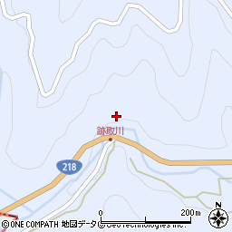 跡取川周辺の地図