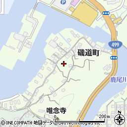 長崎県長崎市磯道町800周辺の地図