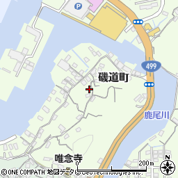 長崎県長崎市磯道町874周辺の地図