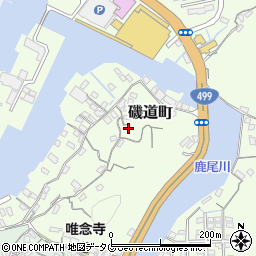 長崎県長崎市磯道町698周辺の地図