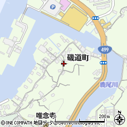長崎県長崎市磯道町702周辺の地図