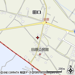 熊本県上益城郡甲佐町田口3941-4周辺の地図