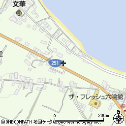 長崎県南島原市布津町乙2051周辺の地図