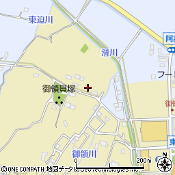 熊本県熊本市南区城南町東阿高1552周辺の地図
