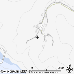 長崎県長崎市大山町822周辺の地図