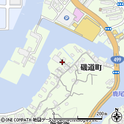 長崎県長崎市磯道町817周辺の地図