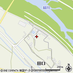 熊本県上益城郡甲佐町田口2063周辺の地図