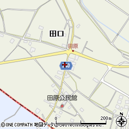 熊本県上益城郡甲佐町田口3940-1周辺の地図