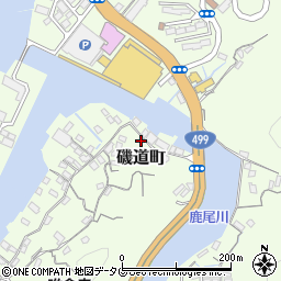 長崎県長崎市磯道町761周辺の地図