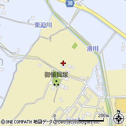 熊本県熊本市南区城南町東阿高1583周辺の地図