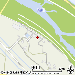熊本県上益城郡甲佐町田口2068-3周辺の地図
