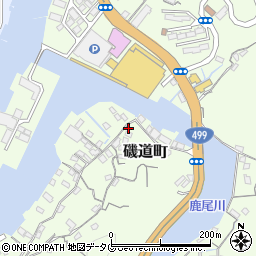 長崎県長崎市磯道町778周辺の地図