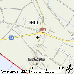 熊本県上益城郡甲佐町田口3940周辺の地図