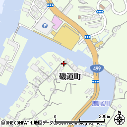 長崎県長崎市磯道町764周辺の地図