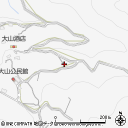長崎県長崎市大山町349-1周辺の地図