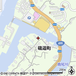 長崎県長崎市磯道町767周辺の地図