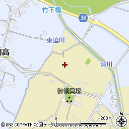 熊本県熊本市南区城南町東阿高1574周辺の地図