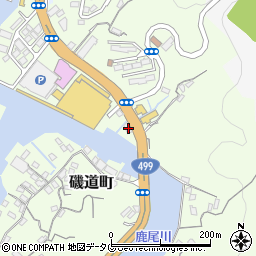 長崎県長崎市磯道町215周辺の地図