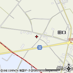 熊本県上益城郡甲佐町田口4402周辺の地図