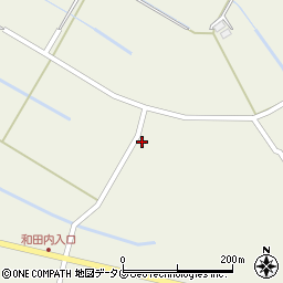 熊本県上益城郡甲佐町田口2807周辺の地図