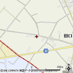 熊本県上益城郡甲佐町田口4406-2周辺の地図