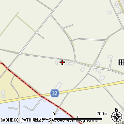 熊本県上益城郡甲佐町田口4408-5周辺の地図