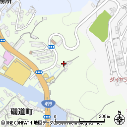 長崎県長崎市磯道町141周辺の地図