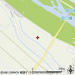 熊本県上益城郡甲佐町田口2207周辺の地図