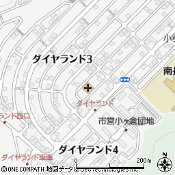 柴田学園ダイヤランド青い鳥幼稚園周辺の地図