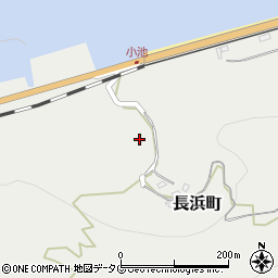 熊本県宇土市長浜町5-3周辺の地図