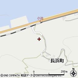 熊本県宇土市長浜町5-9周辺の地図