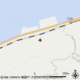 熊本県宇土市長浜町21周辺の地図