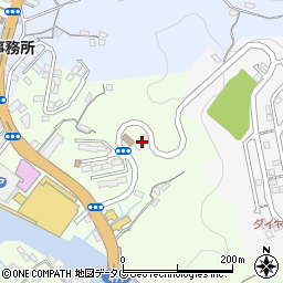 長崎県長崎市磯道町80周辺の地図