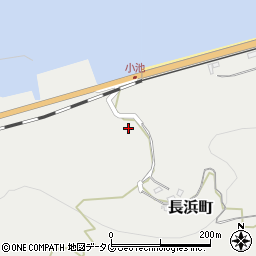 熊本県宇土市長浜町5-11周辺の地図