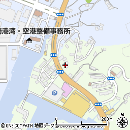 無法松南長崎店周辺の地図