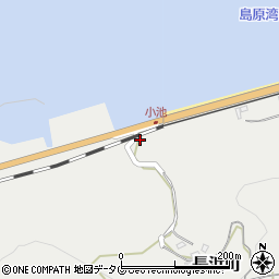 熊本県宇土市長浜町2周辺の地図