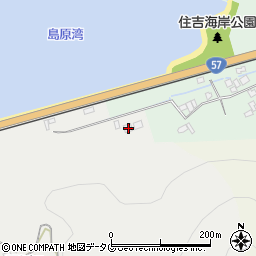 熊本県宇土市長浜町2018-8周辺の地図