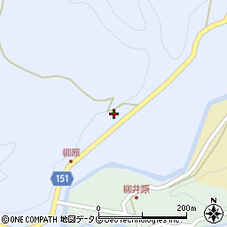 熊本県上益城郡山都町安方196周辺の地図