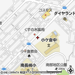 長崎県長崎市ダイヤランド周辺の地図