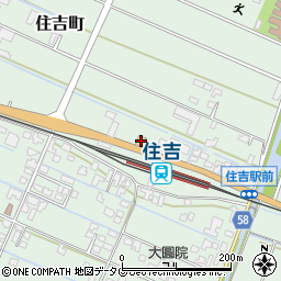 ジョイフル宇土住吉店周辺の地図