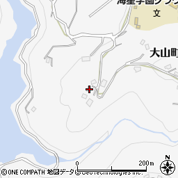 長崎県長崎市大山町124-1周辺の地図