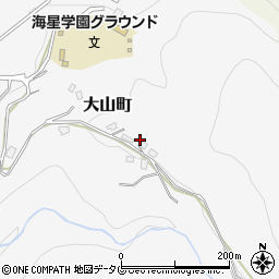 長崎県長崎市大山町157周辺の地図