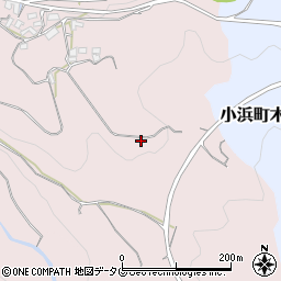 長崎県雲仙市小浜町金浜1793周辺の地図