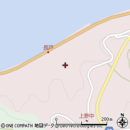 長崎県雲仙市小浜町金浜489周辺の地図