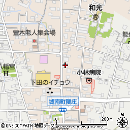 肥後銀行隈庄支店周辺の地図