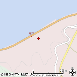 長崎県雲仙市小浜町金浜483周辺の地図