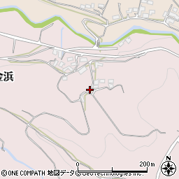 長崎県雲仙市小浜町金浜1916周辺の地図