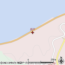 長崎県雲仙市小浜町金浜477周辺の地図